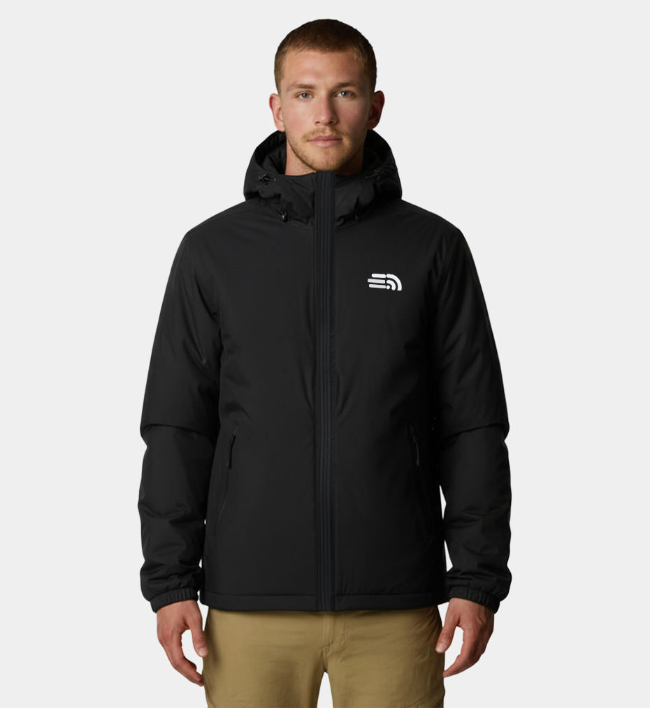 Coupe-vent signature à capuche